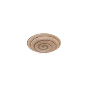 Piatto fondo grey memento table in ceramica dipinta a mano Ø 23,5 cm