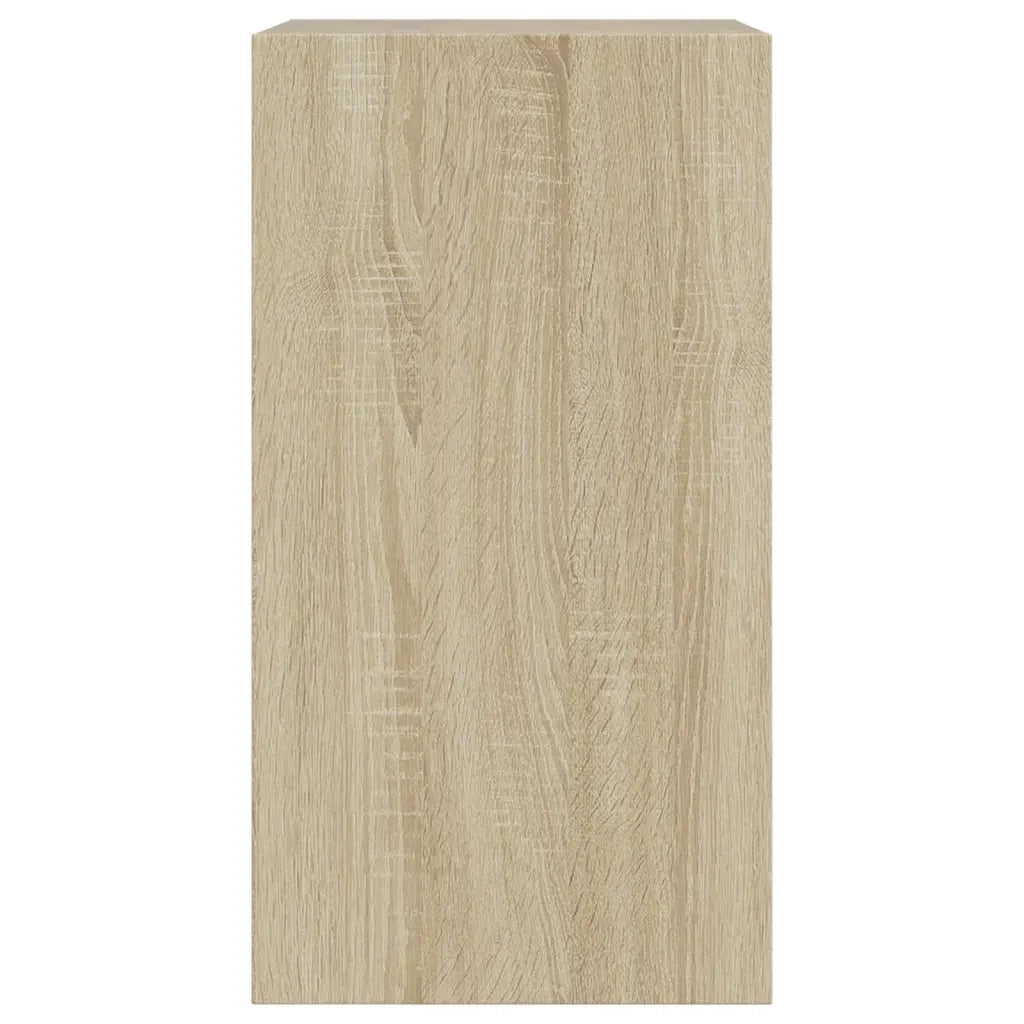 Scarpiera-Scaffale per scarpe Rovere Sonoma 60x34x63,5 cm in Legno Multistrato