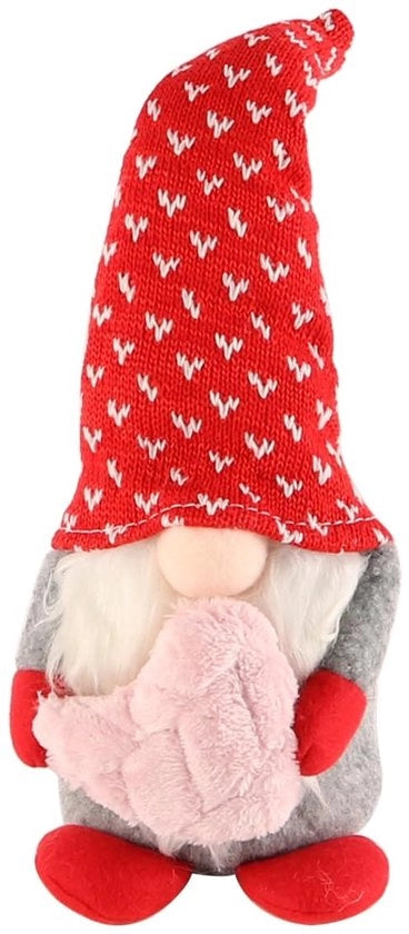 Donna in peluche artigianale - Regalo unico per San Valentino - Soffice e confortevole - Decorazione perfetta per la Festa della Mamma - Atmosfera calda e accogliente