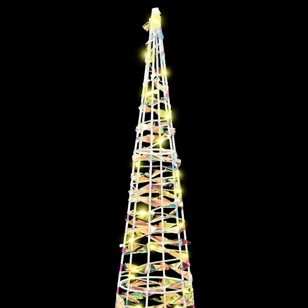 Albero di Natale 3 pcs Bianco caldo 20 x 20 x 80 cm PET 42019019