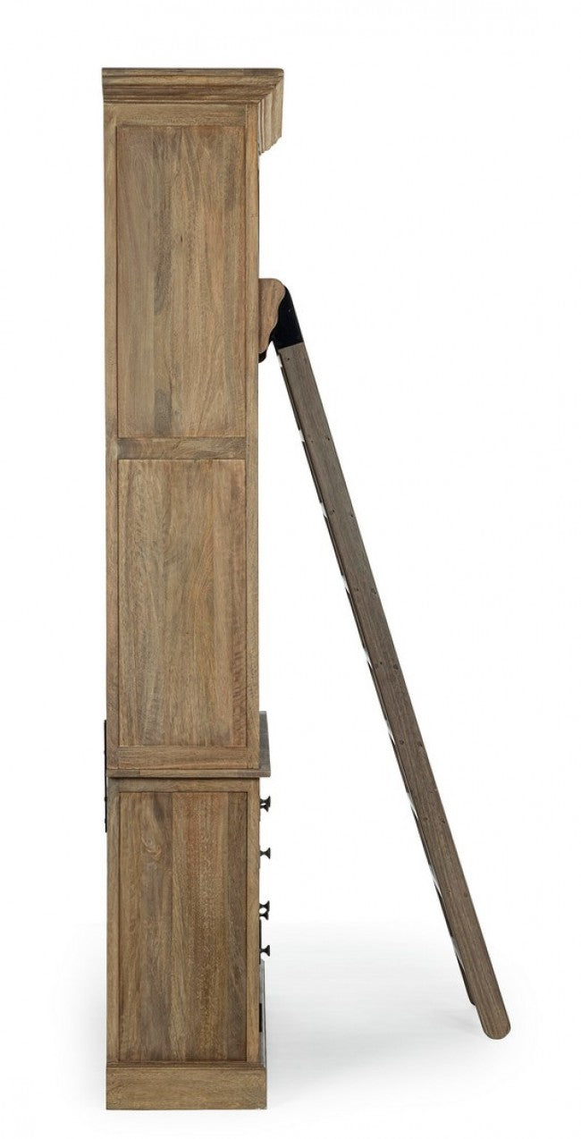 Libreria 3 Ante 4 Cassetti 143,5x40,6x233,7h cm Domitille