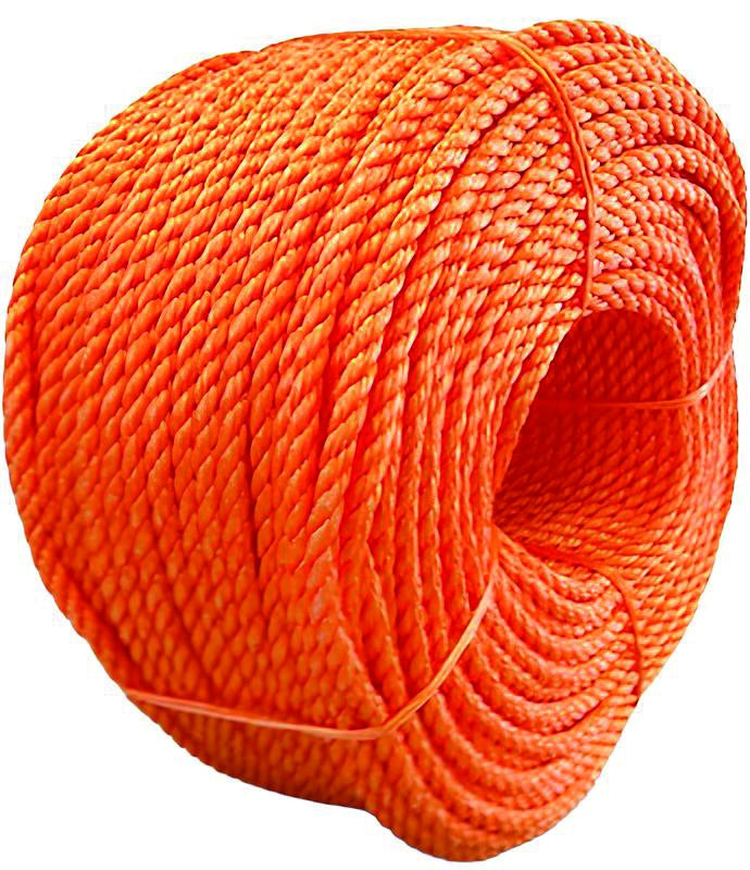 CORDA GALLEGGIANTE Ø mm. 8 (mt. 200 circa), Col. Arancio 6.70 kg