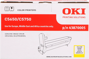 ORIGINAL OKI Tamburo giallo 43870005 C5650/5750 ~20000 Seiten tamburo
