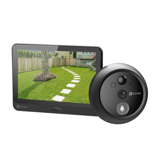 Videospioncino smart con campanello. visione notturna. batteria ricaricabile. ultragrandangolare 155¬∞ EZVIZ HP4