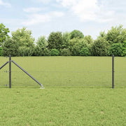 Palo della recinzione Grigio 50 x 0,8 m (rete 16 x 16 mm)