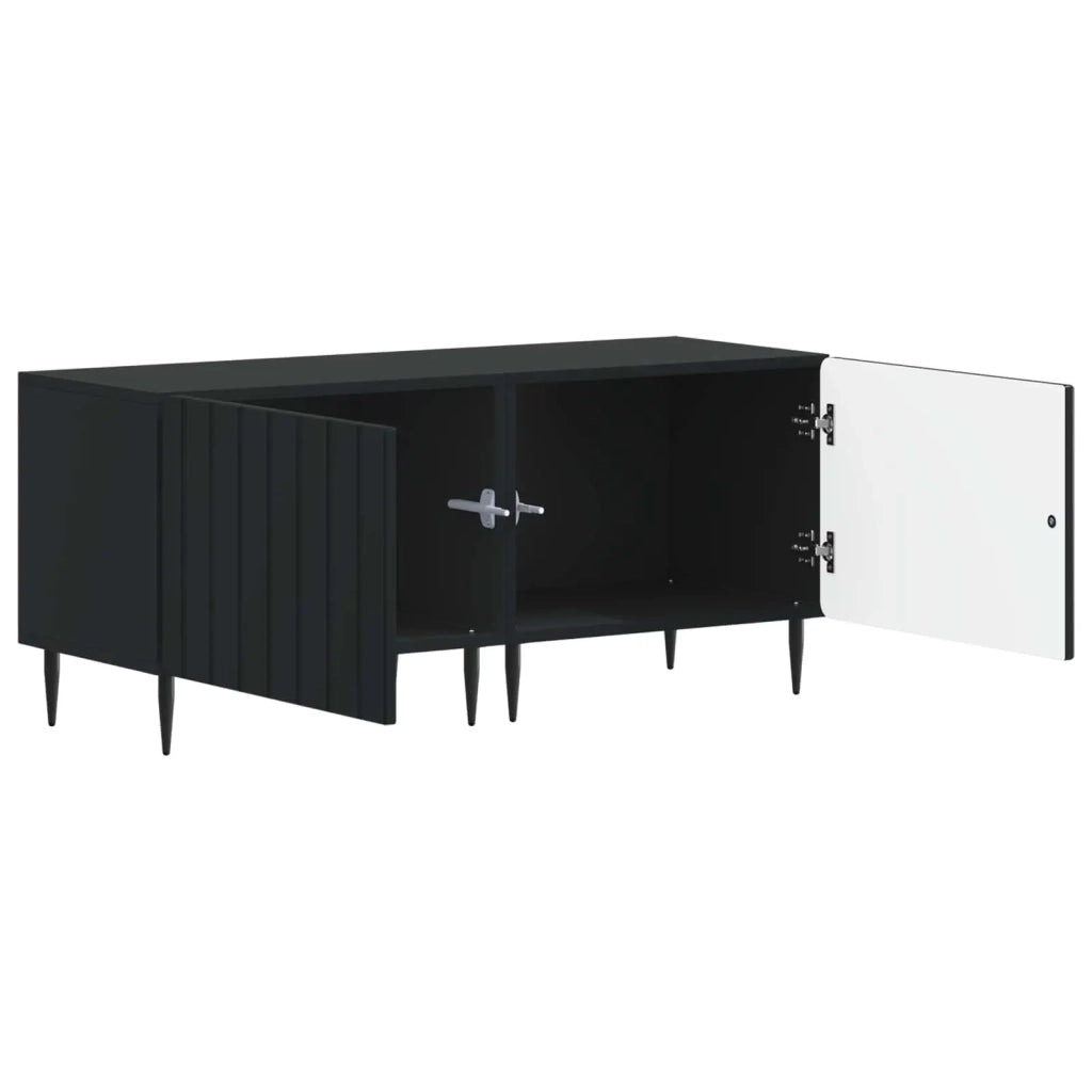 Mobile TV Nero Legno ingegnerizzato 896456
