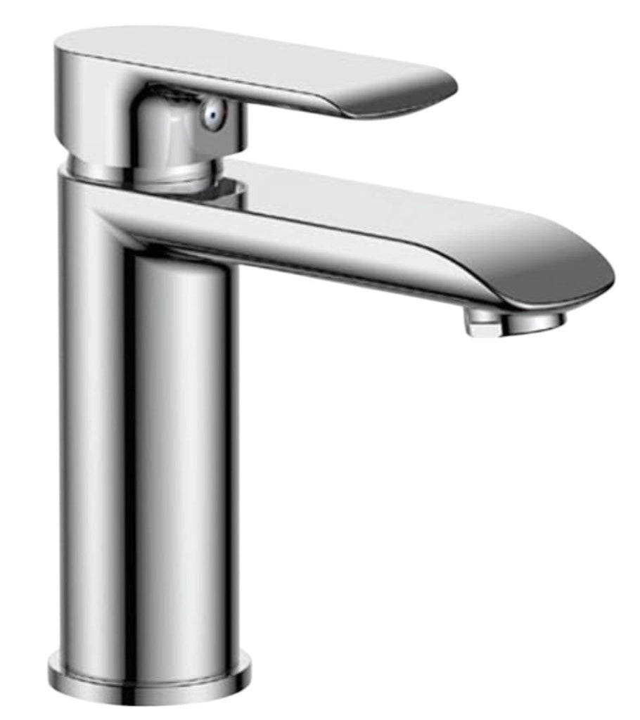 Miscelatore lavabo moderno cromato completo