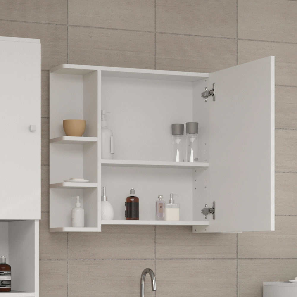 Vicco Specchio contenitore bagno Bianco 79.6 x 64 cm