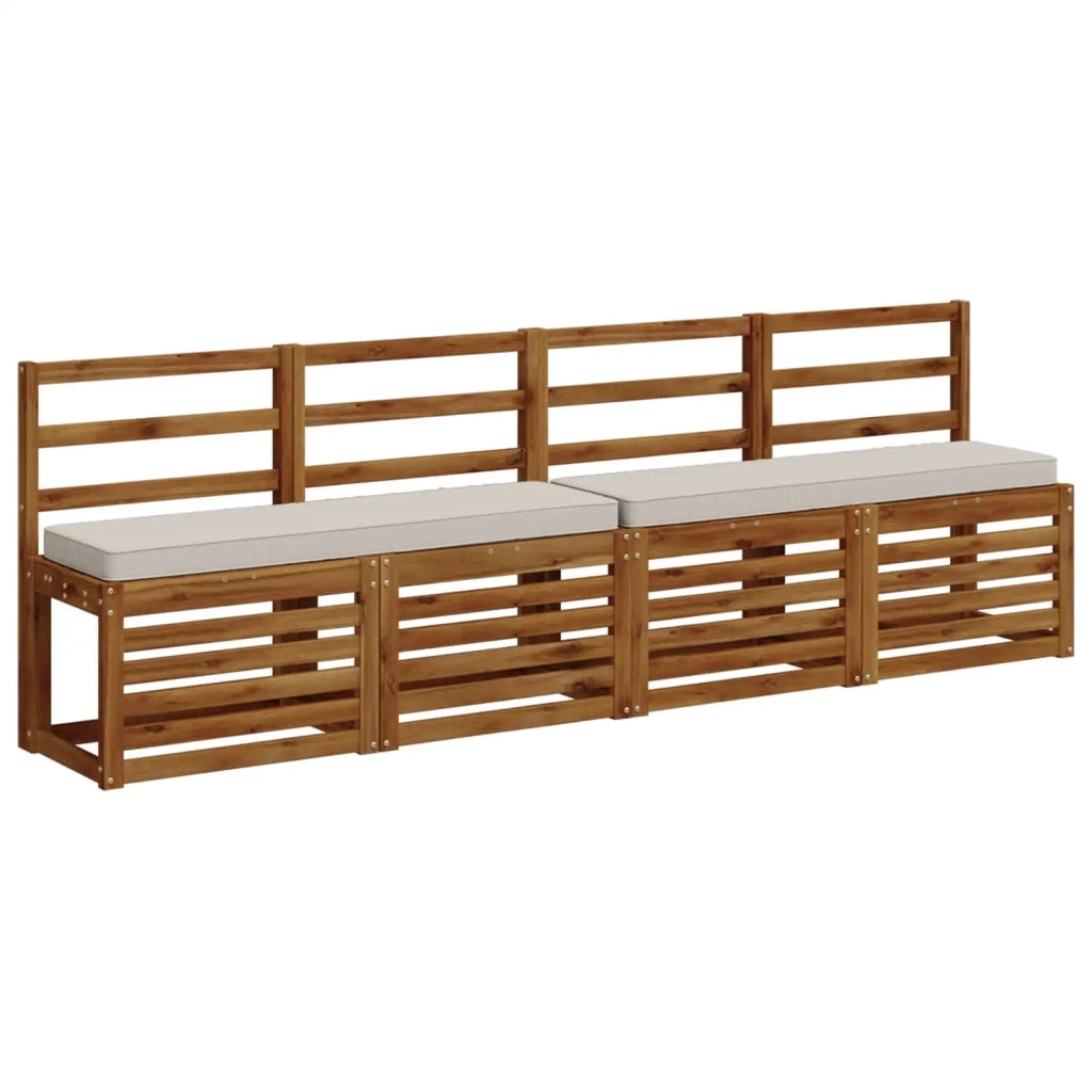 Cuscini per Panchina a 2 Pezzi VUGHT 2 pcs 100% Poliestere 950537