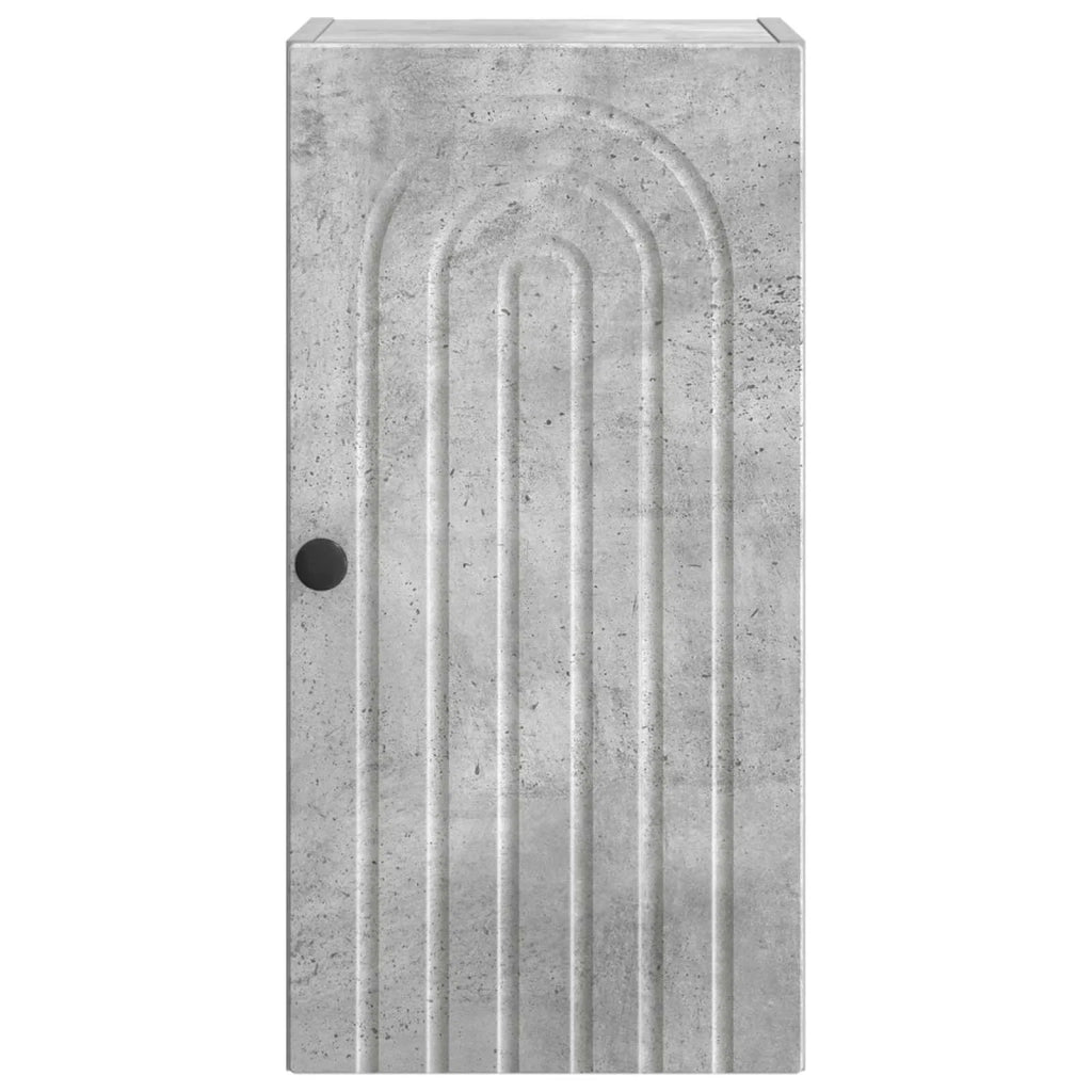 Armadio da bagno a muro ALKMAAR Grigio Cemento 30 x 31 x 59 cm 896148