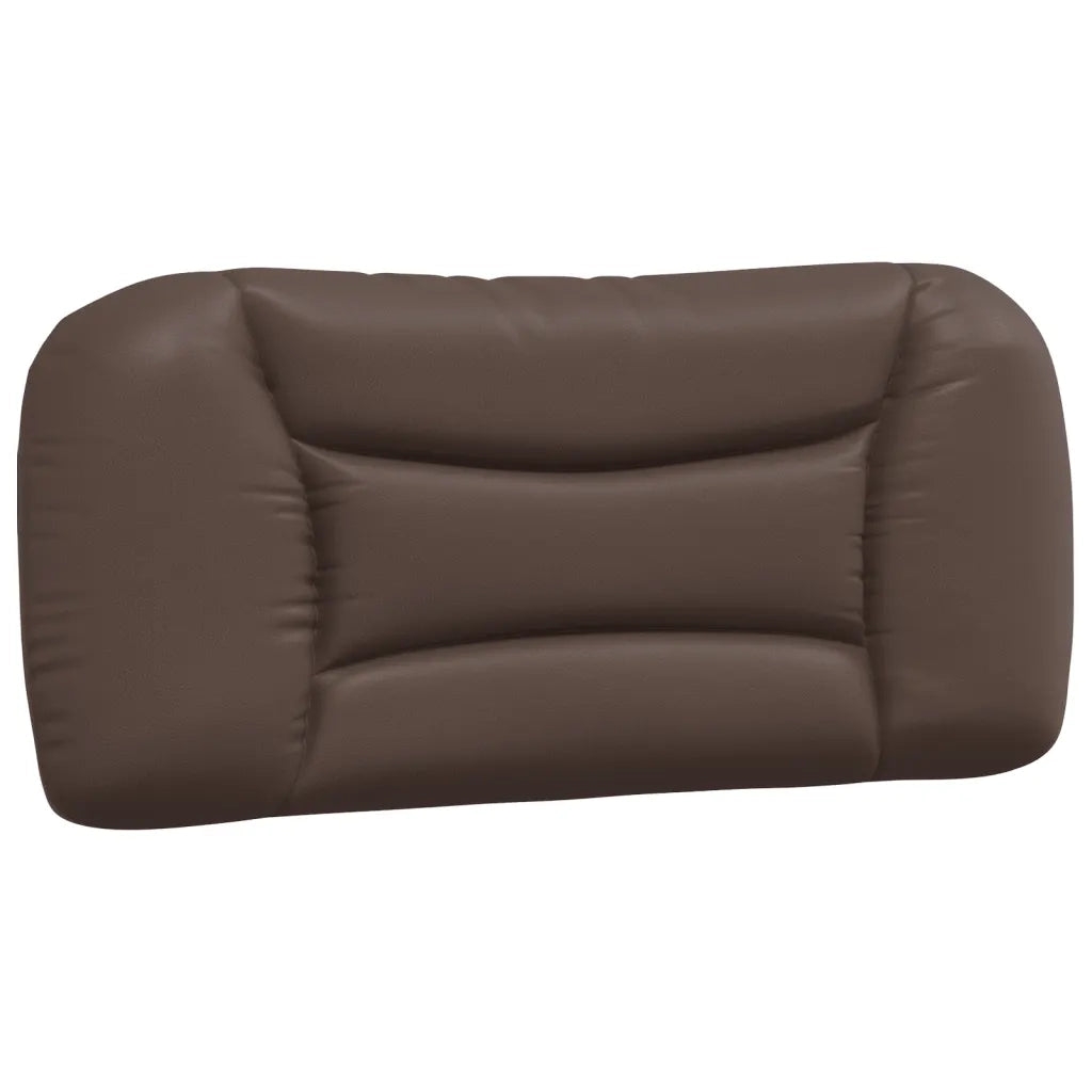 vidaXL Letto con Materasso Marrone 90x190 cm in Similpelle