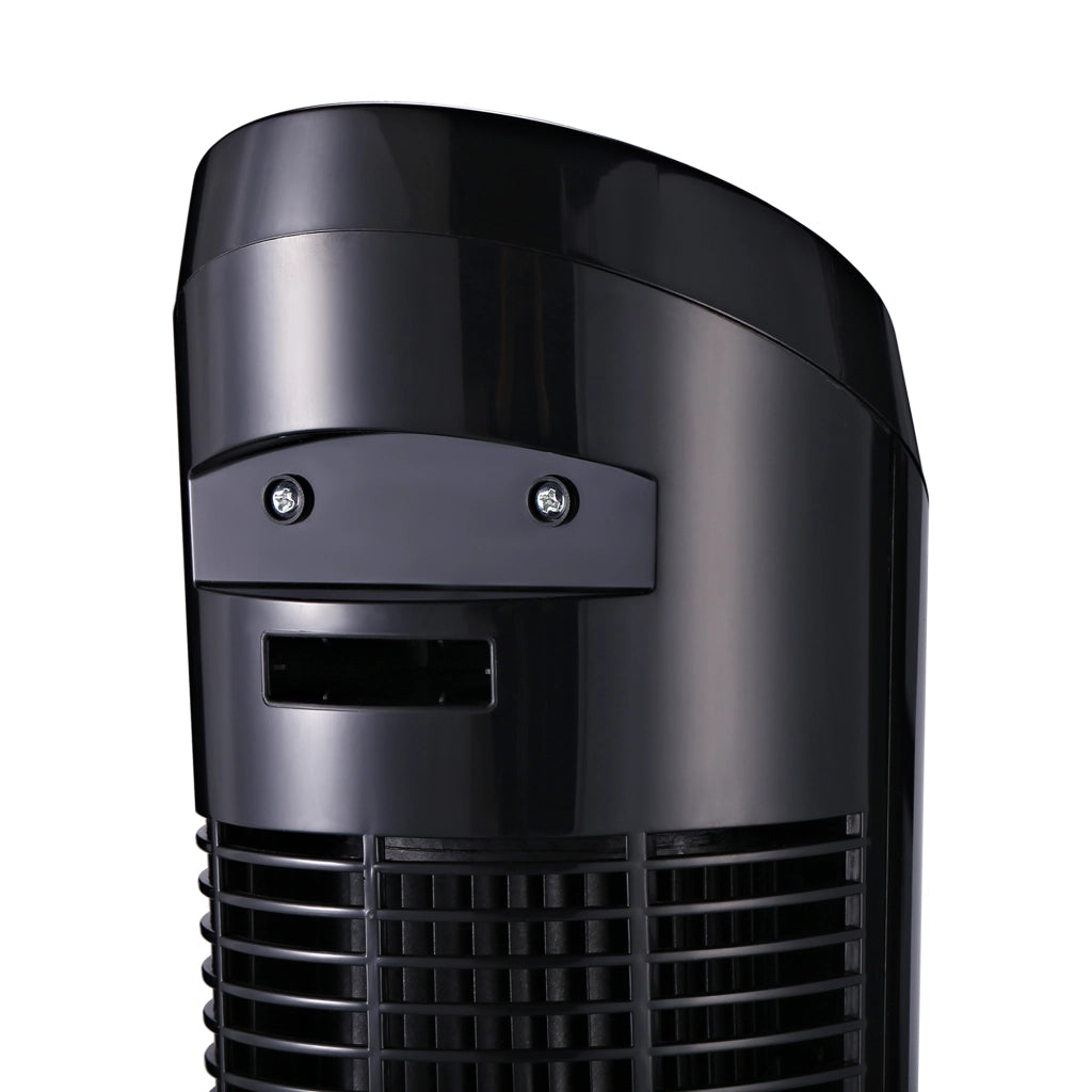 Ventilatore da pavimento ¨C zephmum ¨C Nero, ABS, ?27xH75 cm