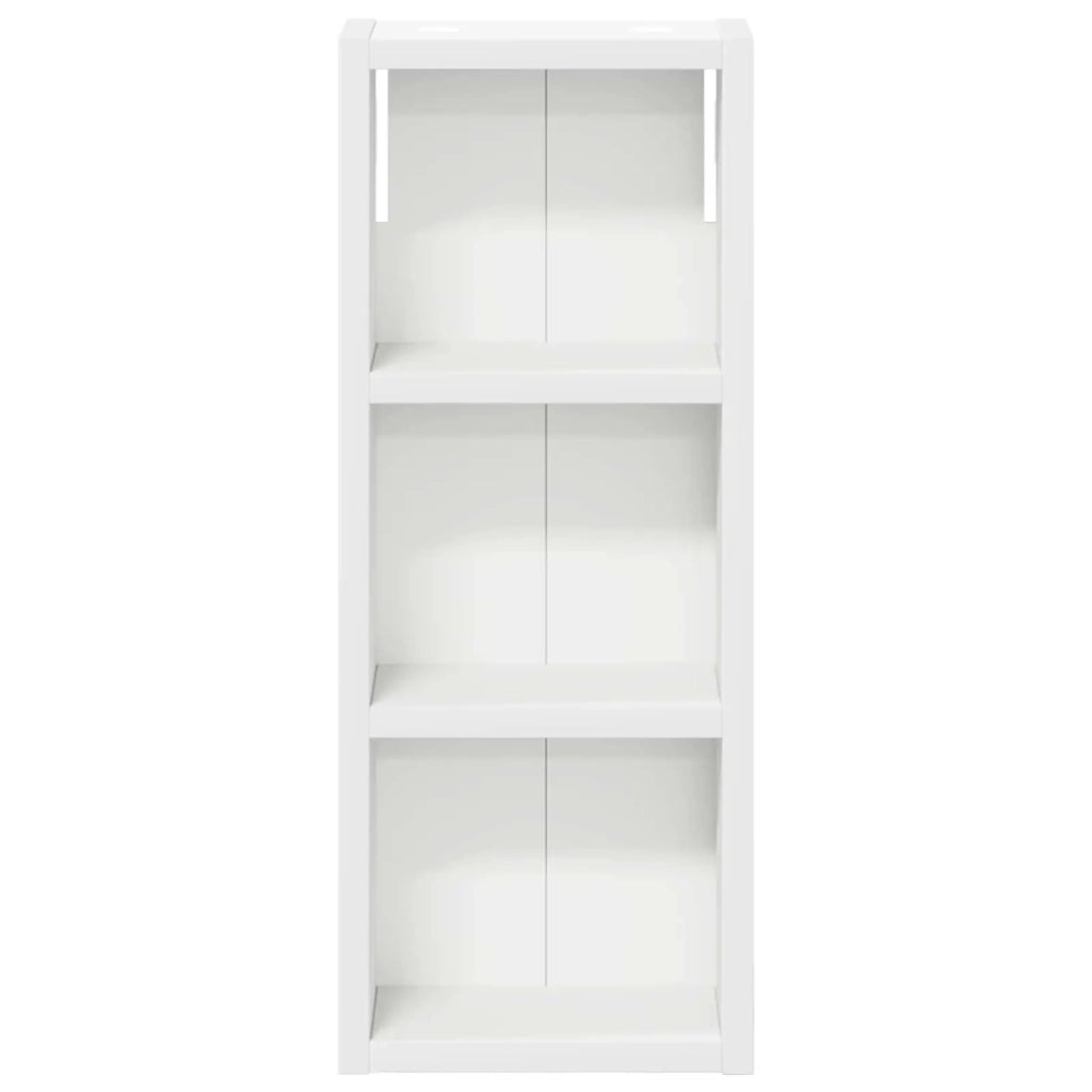 Armadio da bagno a muro con lo scaffale Bianco 20 x 10 x 50 cm