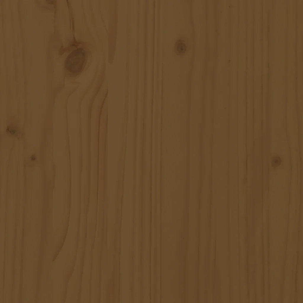 Sedia da patio-Sedie da Giardino 2 pz Marrone Ambra in Legno Massello di Pino 329279