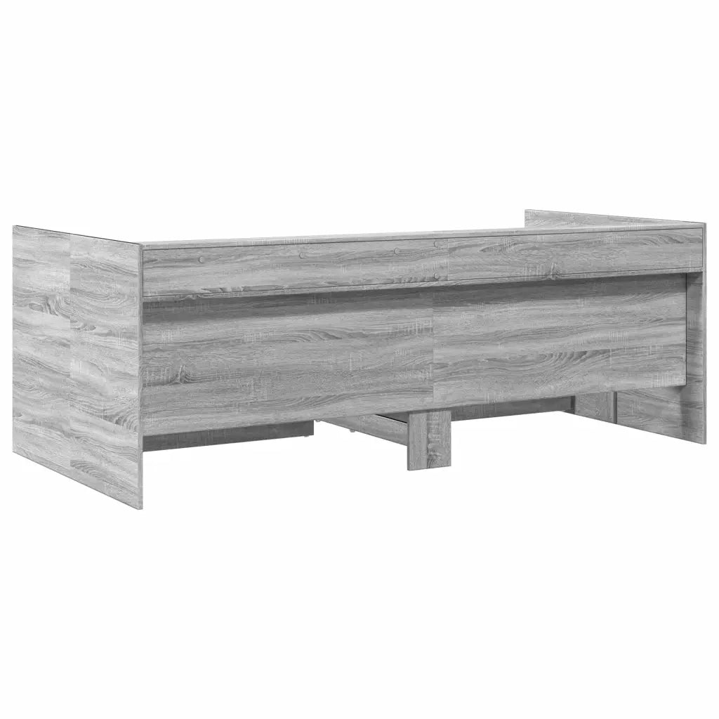 Divano Letto con Cassetti senza Materasso 90x190 cm