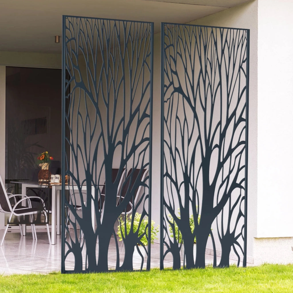 IDMarket - Pannello decorativo universale 160 x 60 CM grigio ERA