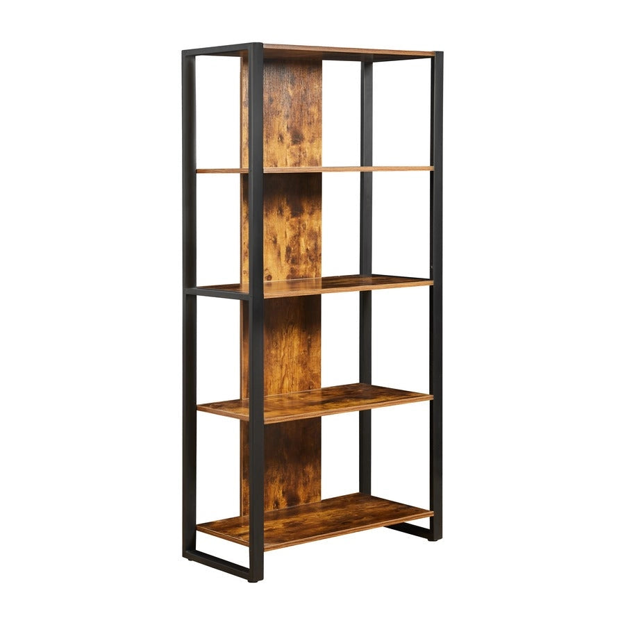 Libreria industrial 5 ripiani 94x45x200 cm Struttura in metallo