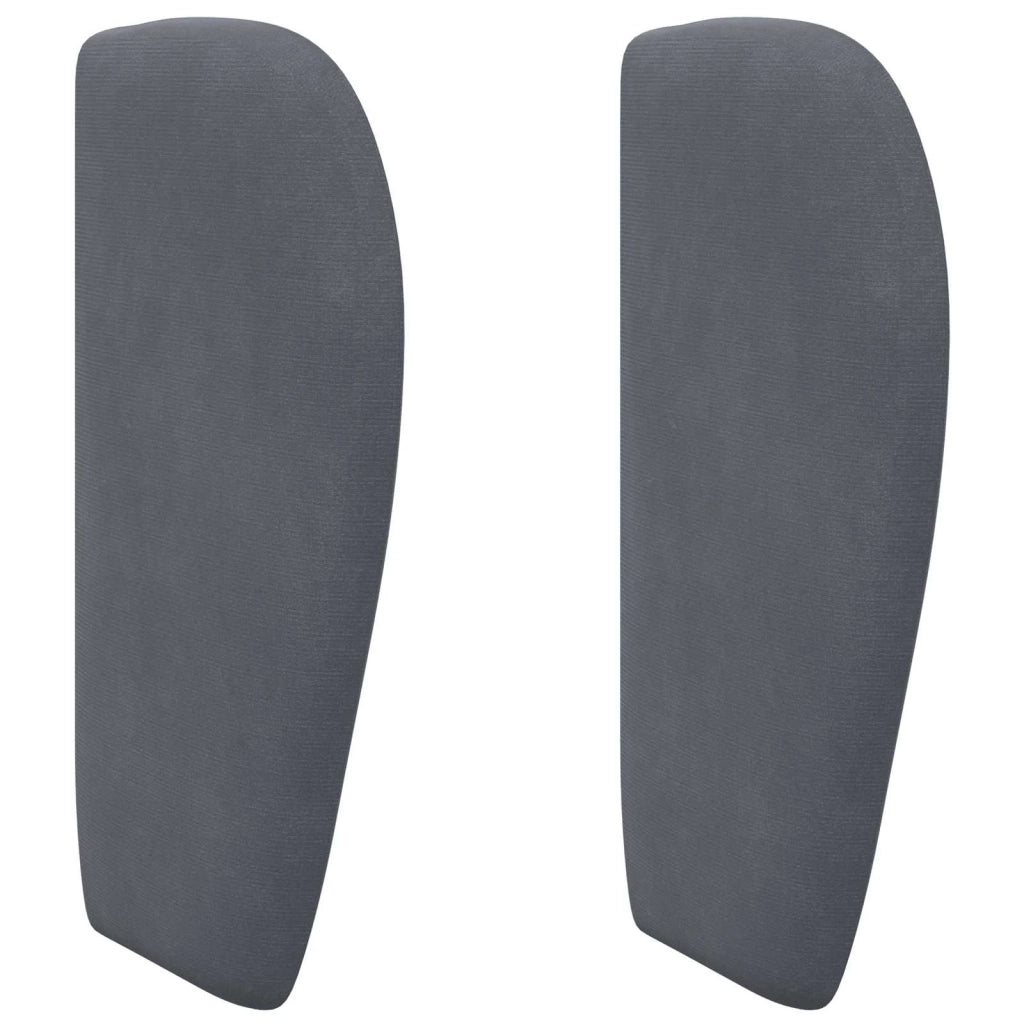 Orecchia della Testata Grigio Sfumato 40 x 23 x 6 cm Velluto CFW9768302