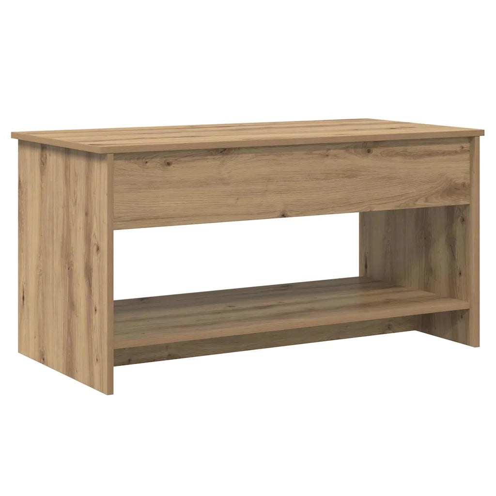 Tavolino da salotto Rovere artigianale 80 x 50,5 x 41,5 cm 879451