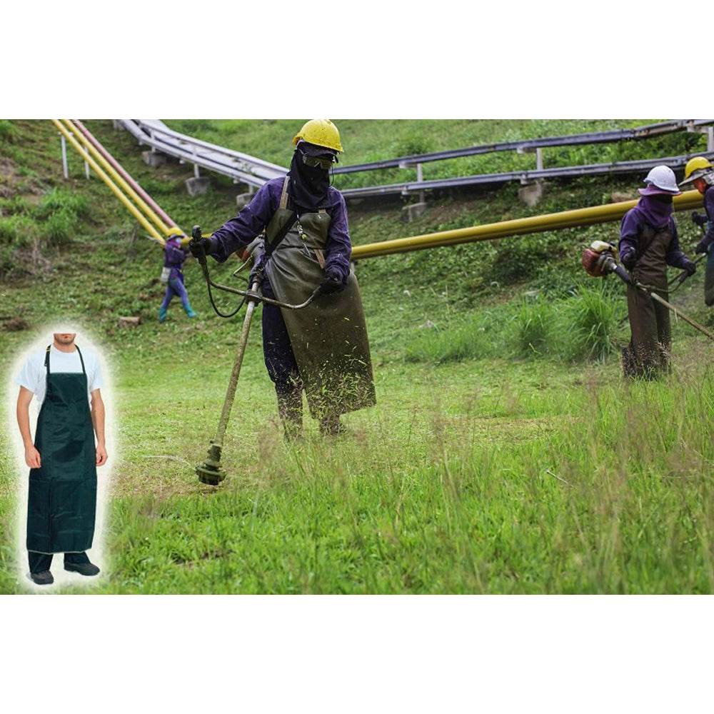 GREMBIULE PROTETTIVO GIARDINAGGIO IMPERMEABILE E ANTISTRAPPO 110x74cm CARDINALE