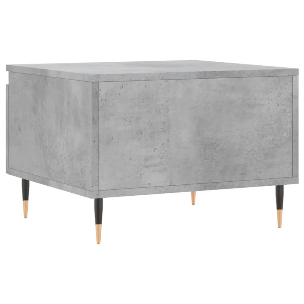 2 pz Tavolini salotto | Tavolino da caff¨¨ | Tavolino da Soggiorno Grigio Cemento 50x46x35 Legno Multistrato