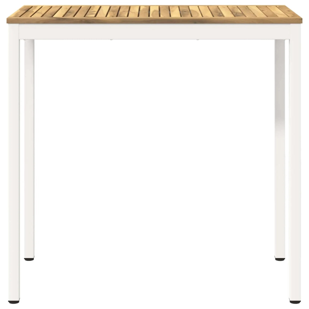 Tavolo Bar da Giardino Bianco 108,5 x 55 x 105 cm 901779