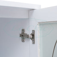 Colonna barocco white 150 cm con decorazioni