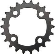 Kit di catena per bicicletta 22T - Acciaio di carbonio - 8/9/10 velocità - Crank 64 mm BCD - Sostenibile - Adatto per bicicletta - Kit di catena