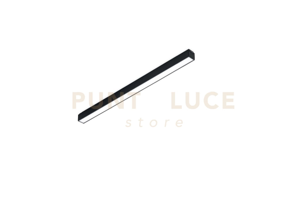 MODULO LED 3000K 1872LM 24W PER SISTEMA BINARIO SLIM SUPERFICIE ULTRASLIM LINEARE FISSO NERO LED L.51CM
