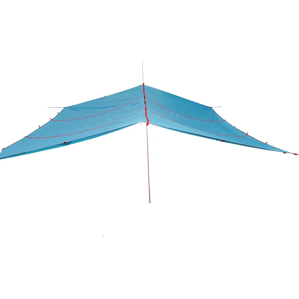 Telone da campeggio | Tenda da campo Blu 420x440 cm Impermeabile