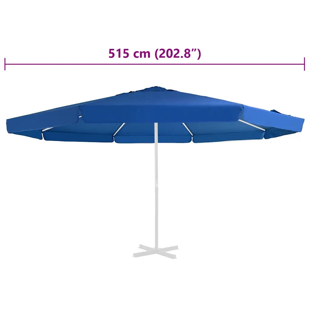 Telo di Ricambio per Ombrellone Azzurro 300 cm CFW5660620