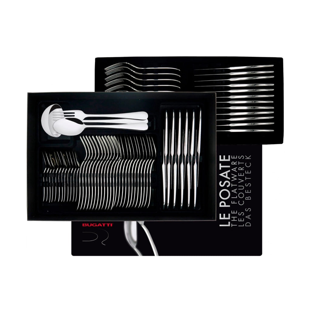 SETTIMOCIELO, Posate Set 75 Pz, Scatola Gallery, Casa Bugatti