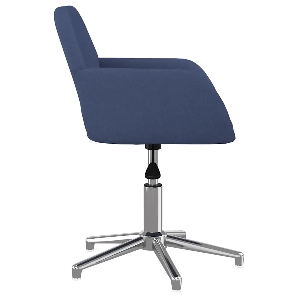 Sedia da Ufficio Girevole Blu in Tessuto cod mxl 21577