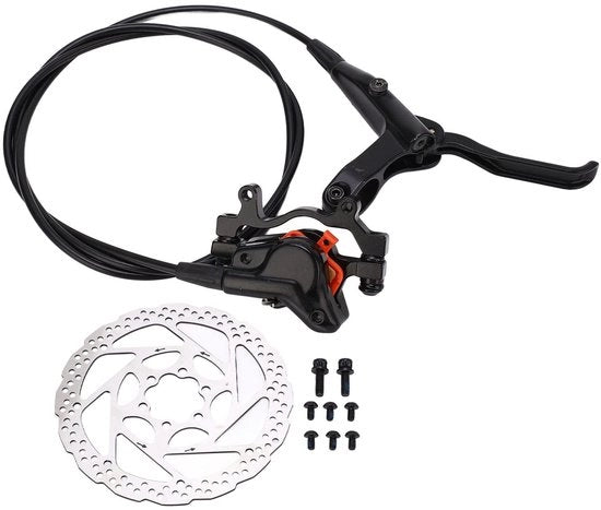 Kit di freni a disco idraulici 2 pistoncini - Set di freni a disco idraulici ergonomici - Freno a disco idraulico per mountain bike - Sicurezza in sella - Freno a pistoni - Accessori per bicicletta