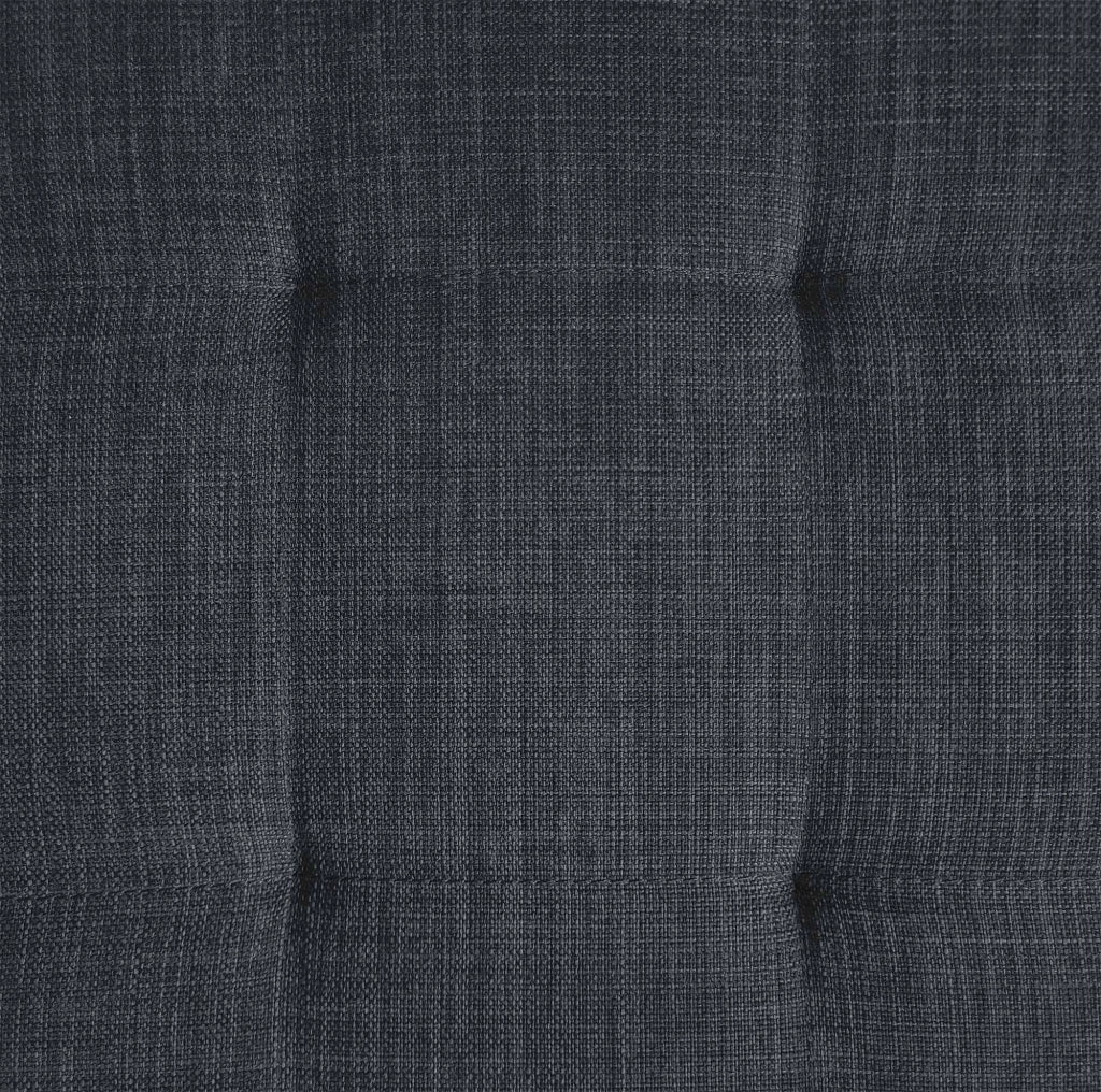 Panchina Barci in tessuto grigio scuro