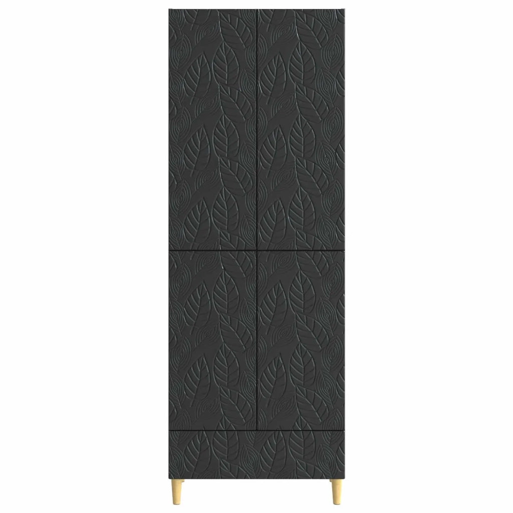 Set di armadi 2 pz Nero Legno ingegnerizzato 3416692