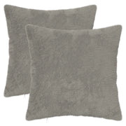 Federa 2 pz HEERLEN Grigio Chiaro 45 x 45 cm 910714