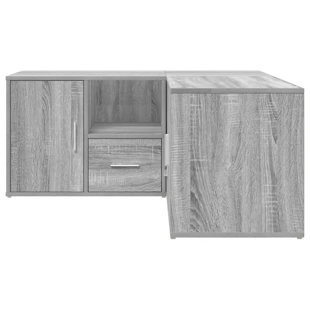 Mobile Angolare Grigio Sonoma 160x40x45 cm in Truciolato