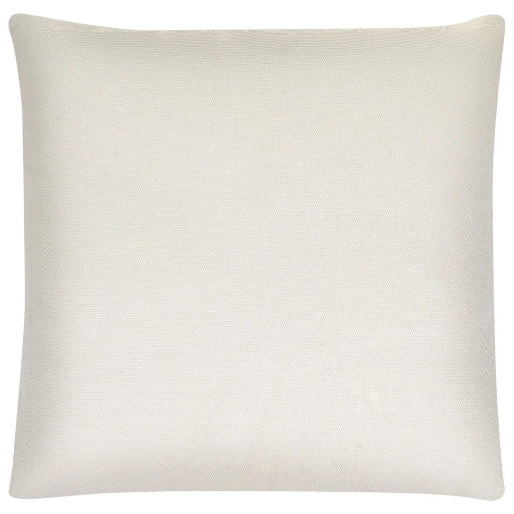 Set di 2 cuscini decorativi motivo foglia ricamata arancione 45 x 45 cm