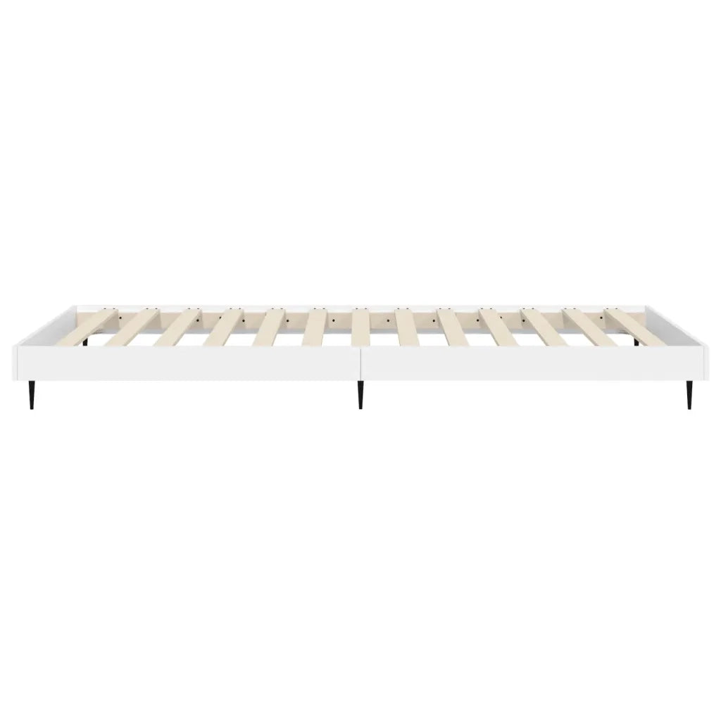 Giroletto-Struttura Letto Bianco 90x200 cm in Legno Multistrato 546057