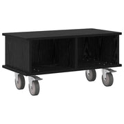 Supporto TV | Armadietto TV | Mobile Porta TV Rovere Nero 68,5 x 35 x 35 cm Legno multistrato