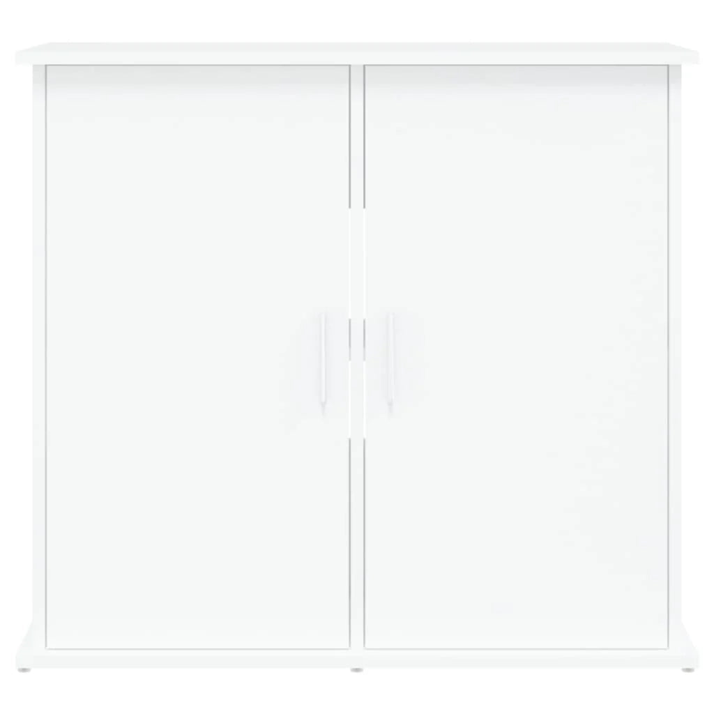 Base per mobiletto per acquario 81 x 36 x 73 cm legno ingegnerizzato bianco 02_0045072