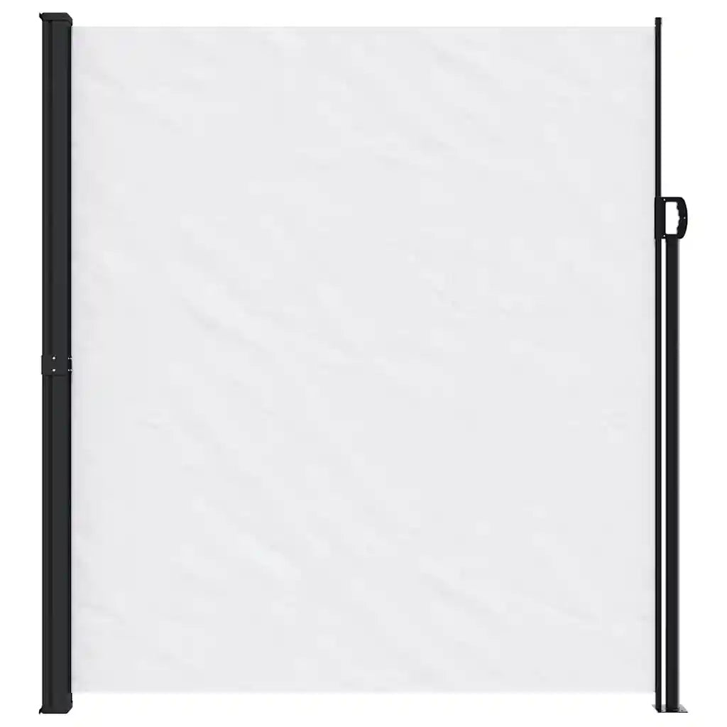 Tenda da Sole Laterale Retrattile Bianco 220x600 cm 4004571