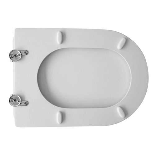 SEDILE WC PER ASTRA VASO SERIE 83 FORMA 7- Bianco - Cerniere A passanti- CW- pezzi 1