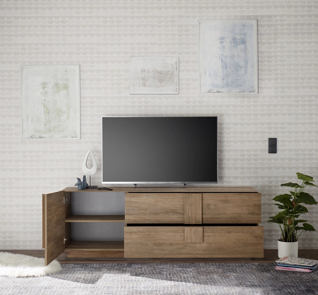 Porta TV FRISCO rovere miele