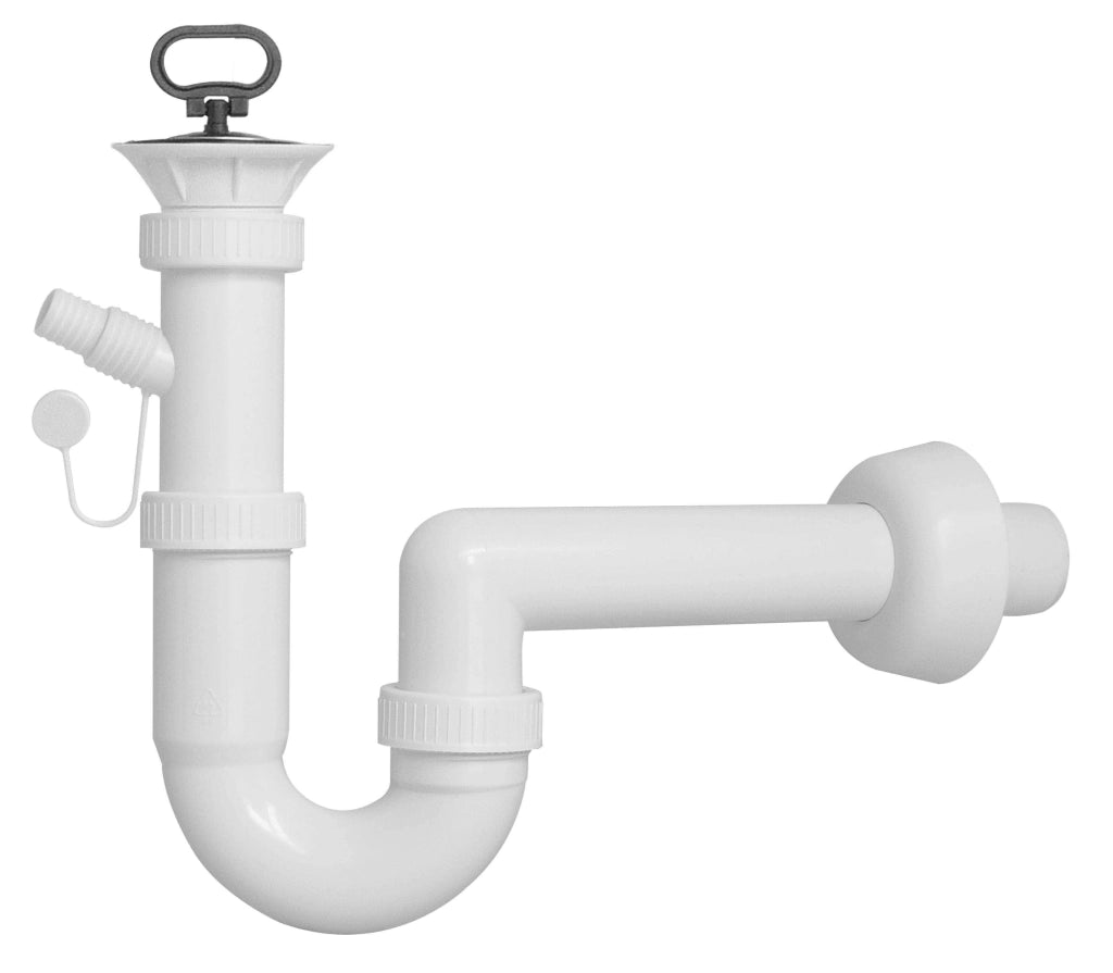 Mobile LAVATOIO in PVC in KIT con chiusura SALVASPAZIO - 60X60 per Interni/Esterni - CR - Col: BIANCO