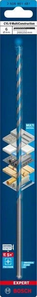 2608901481 - Punta Multimateriale CYL-9 6 x 200mm x 250mm