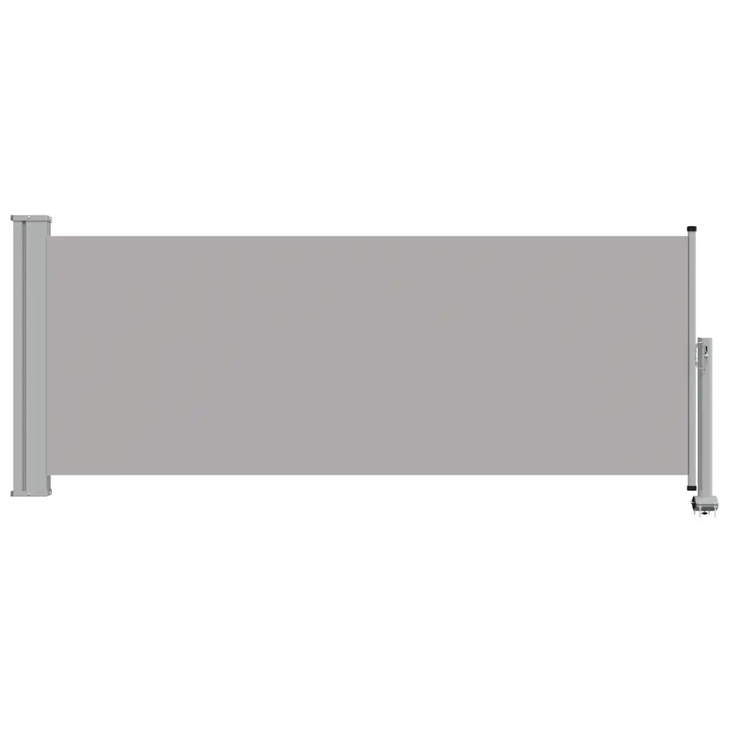 Tenda da Sole Laterale Retrattile-Tenda parasole per balcone 100 x 300 cm Grigia