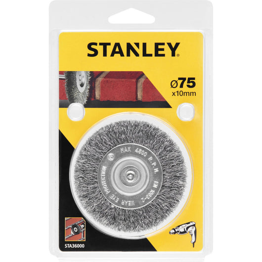 piranha/stanley x36000 spazzola acciaio diametro 75 cod:ferx.8944