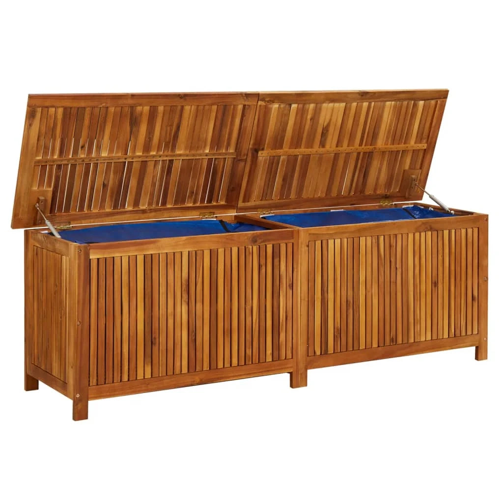 Cassapanca da giardino/box 175 x 50 x 58 cm legno massello di acacia 02_0013013